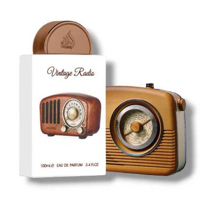 Lattafa Perfumes Vintage Radio Eau de Parfum 100 ml Spray