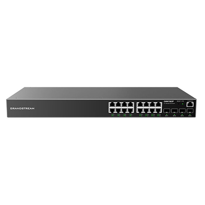 Grandstream GWN7802 Switch Gestionado L2+ 16+4P Gigabit Ethernet