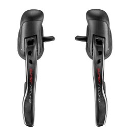 Campagnolo Par de Manetas Super Record 12V Ergopower Carrera Carbono 1000g