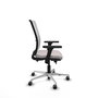 PIQUERAS Y CRESPO Silla de oficina Haches Blanca con mecanismo Sincro/Traslack