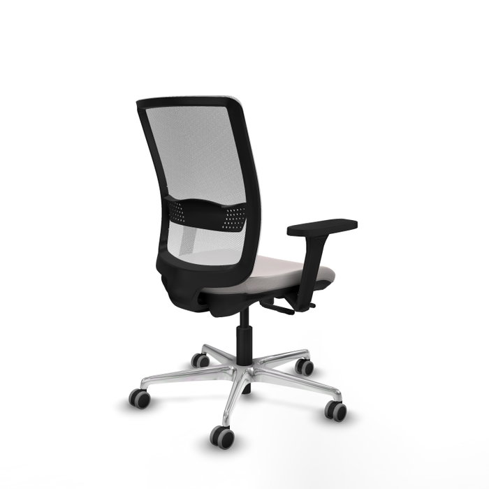 PIQUERAS Y CRESPO Silla de oficina Haches Blanca con mecanismo Sincro/Traslack PIQUERAS Y CRESPO Silla de oficina Haches Blanca con mecanismo Sincro/Traslack