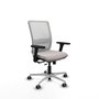 PIQUERAS Y CRESPO Silla de oficina Haches Blanca con mecanismo Sincro/Traslack