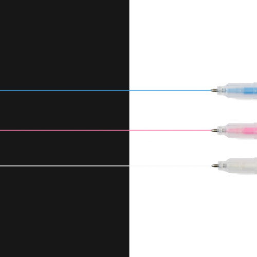 Cricut Bolígrafos de Gel Acrílico 1,0 mm con Adaptador (3 unidades)
