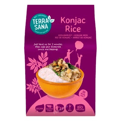 TERRASANA Arroz de Konjac Bio Vegan 250gr TERRASANA Arroz de Konjac Bio Vegan 250gr