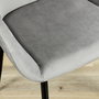 Home Deco Factory Butaca Giulia Lounge Terciopelo Gris