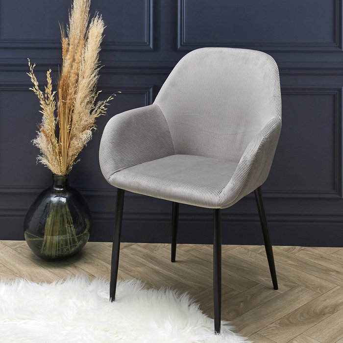 Home Deco Factory Butaca Giulia Lounge Terciopelo Gris Home Deco Factory Butaca Giulia Lounge Terciopelo Gris