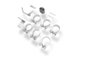 Fox Colas de Escape 2x76 Tipo 10 para Alfa Romeo GTV Tipo 916
