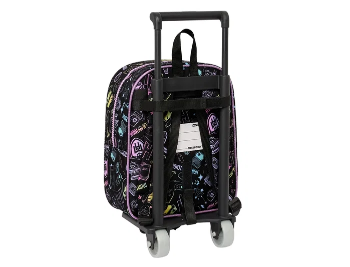 Safta Mochila Monster High Fantastic con Carro 22x27x10 cm Safta Mochila Monster High Fantastic con Carro 22x27x10 cm