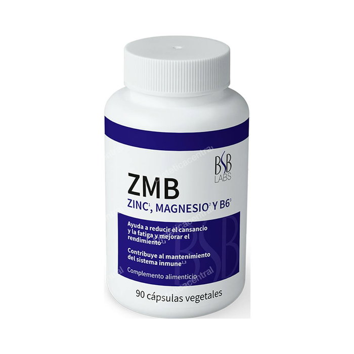 BSB LABS Zma Magnesio Zinc B6 90 Cápsulas