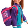 Muñeca Barbie Team Stacie Conjunto Gimnasia Gbk59 Mattel