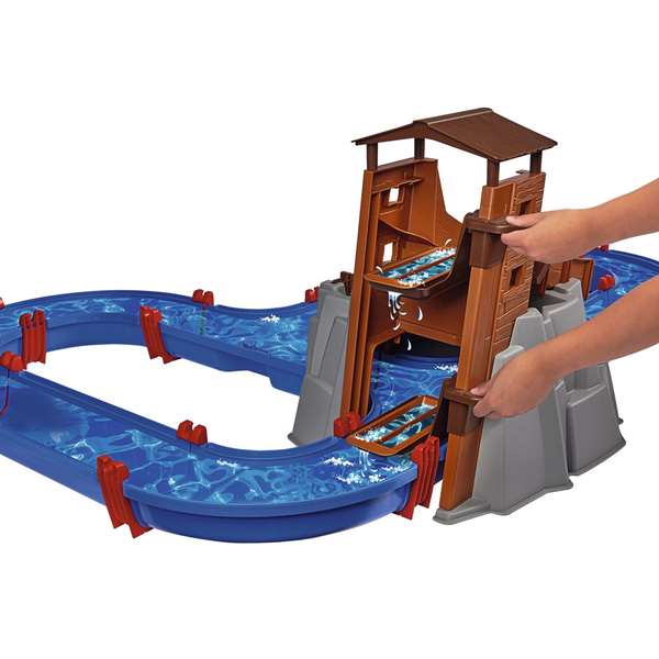 Smoby Aquaplay Adventureland Parque Acuático Infantil de Plástico para Niños a Partir de 3 Años