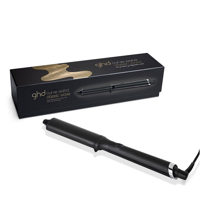 GHD Rizador Classic Wave 38mm para Pelo Largo con Tecnología Ultra-Zone, Crea Ondas Naturales y Glamurosas GHD Rizador Classic Wave 38mm para Pelo Largo con Tecnología Ultra-Zone, Crea Ondas Naturales y Glamurosas