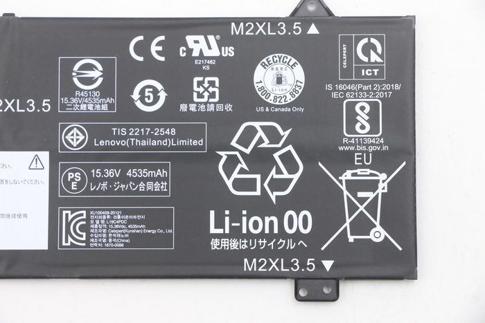 Lenovo Batería para portátil 4 celdas 71Wh 15.36V