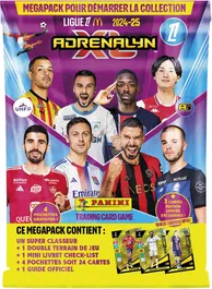Panini Starter Pack PAN8051708019704 Adrenalyn XL Ligue 1 McDonald's 2024-2025 Carpeta y Tarjetas