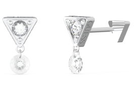Guess Pendientes Crazy Earrings JUBE03304JWRHT-U Gris