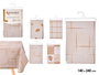 Kinvara Mantel Rectangular Color Tierra 140x240 cm (Set de 24)