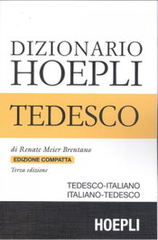 ULRICO HOEPLI, DIZIONARIO DI TEDESCO.EDIZIONE COMPATTA - ULRICO HOEPLI