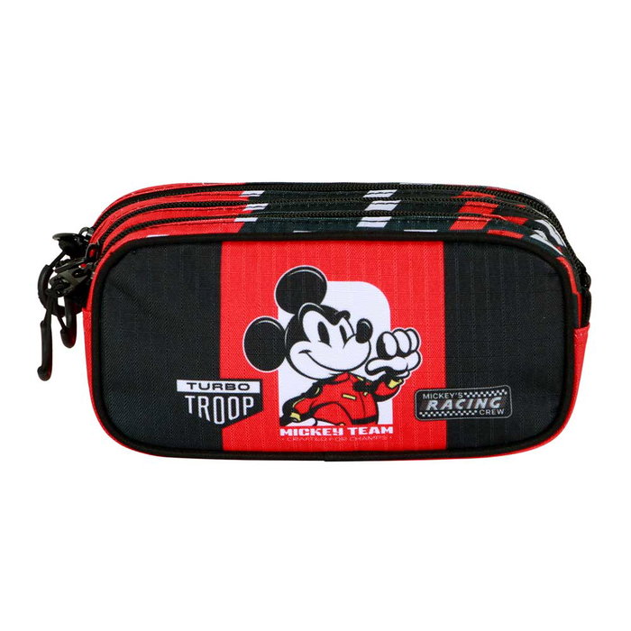 Disney Mickey Mouse Estuche Portatodo Trick FAN 2.2 Racing Rojo