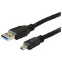 Conceptronic HUBBIES02B Hub USB de 4 puertos USB 3.0, Negro