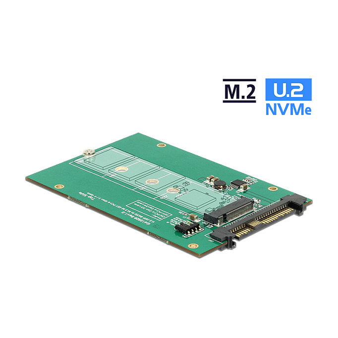 DeLOCK 62696 Convertidor U.2 SFF-8639 a M.2 NVMe Key M