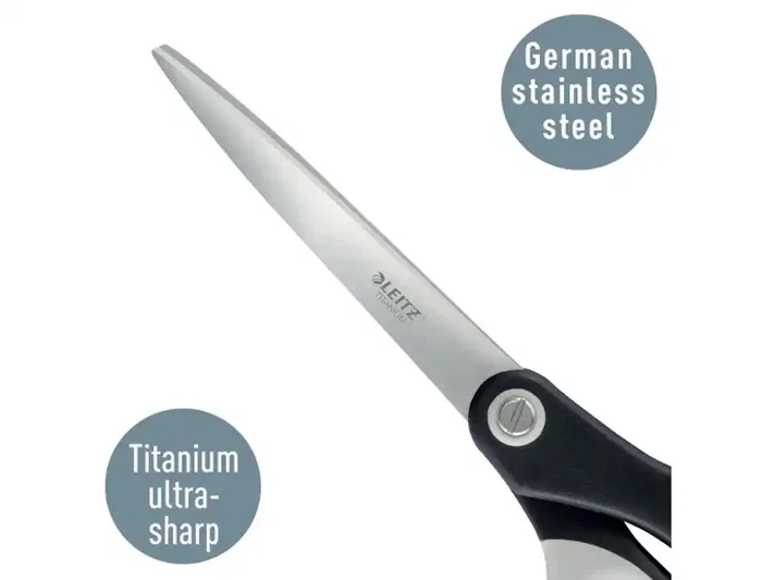 Tijeras Leitz Quality 205 mm Negro