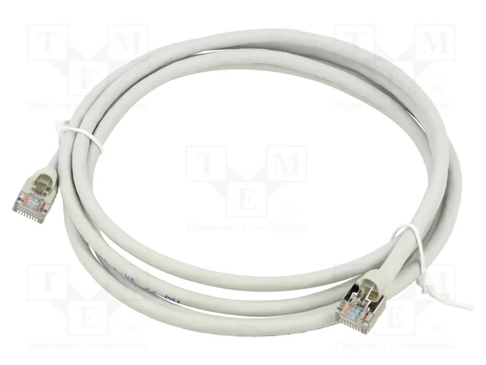 TELEGÄRTNER Patch Cord Cat 5 F/UTP 2m Gris