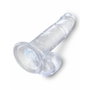 Dildo realista con testiculos 7 transparente