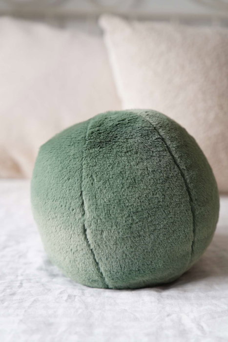 Aberto Design Cojín Ecológico Green 25x25x25 cm, 75% Poliéster Reciclado y 25% Poliéster, Relleno Silicona