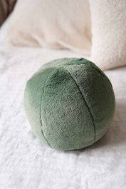 Aberto Design Cojín Ecológico Green 25x25x25 cm, 75% Poliéster Reciclado y 25% Poliéster, Relleno Silicona