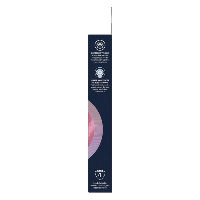 Oral-B iO Gentle Care Cabezales de Repuesto Suaves, Pack de 2, Blanco