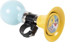 Looney Tunes Timbre de Trompeta para Bicicleta I168 CZ10966 Diseño Divertido Colorido