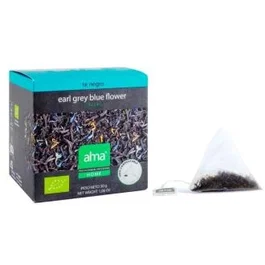 ALMA HOME Té Negro Earl Grey en Pirámides Ecológico y Vegano, Aroma Bergamota, Paquete de 15 Pirámides de 2g