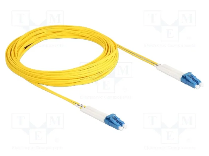 DeLOCK Cable de fibra óptica LC Duplex a LC Duplex monomodo OS2 acodado 10 m DeLOCK Cable de fibra óptica LC Duplex a LC Duplex monomodo OS2 acodado 10 m