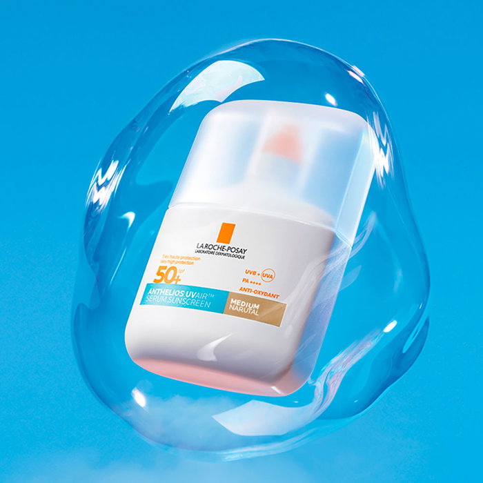 La Roche Posay ANTHELIOS UVAIR Sérum Protector Solar con Color SPF50+ - Medium - 50 ml