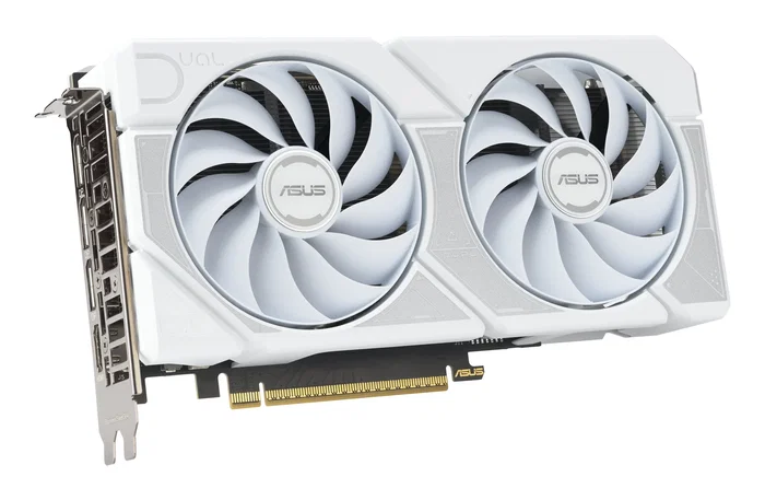 Asus Tarjeta Gráfica DUAL-RTX5060TI-O8G-WHITE GeForce RTX 5060 Ti OC White Edition 8GB GDDR7