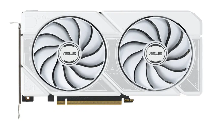 Asus Tarjeta Gráfica DUAL-RTX5060TI-O8G-WHITE GeForce RTX 5060 Ti OC White Edition 8GB GDDR7