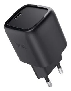 Cargador de pared gan trust maxo 30w 1xusb tipo-c 30w Cargador de pared gan trust maxo 30w 1xusb tipo-c 30w