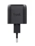Trust Maxo Cargador de Pared GaN 30W USB-C Negro