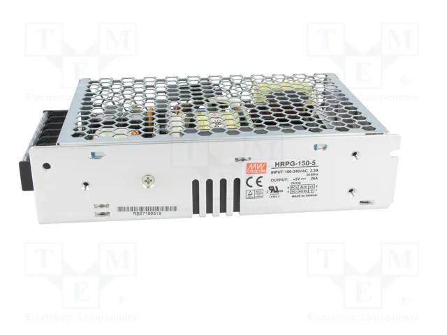 MEAN WELL HRPG-150-5 130W 5V DC 26A MEAN WELL HRPG-150-5 130W 5V DC 26A