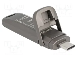 DeLOCK Memoria USB 256 GB USB-C Gris
