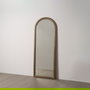 Espejo Oro Viejo Aluminio Decoración 86 X 3 X 220 cm