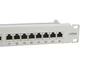 Equip Patchpanel 24 puertos RJ-45 Cat6a 19 pulg 1U Gris