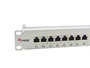 Equip Patchpanel 24 puertos RJ-45 Cat6a 19 pulg 1U Gris