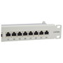 Equip Patchpanel 24x RJ45 Cat6A 19 pulg. FTP 1HE Gris
