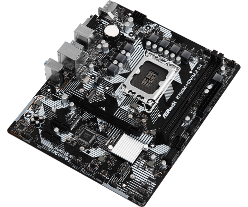 ASRock Placa Base B760M-HDV/M.2 D4 Intel B760 LGA 1700 DDR4 Micro ATX para PC ASRock Placa Base B760M-HDV/M.2 D4 Intel B760 LGA 1700 DDR4 Micro ATX para PC