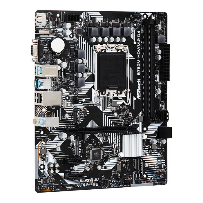ASRock B760M-HDV/M.2 D4 LGA 1700 Micro ATX DDR4
