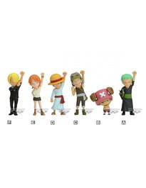 Banpresto One Piece WCF Sign of Our Fellowship Figura de Colección a Ciegas - Set de 6 Personajes: Luffy, Zoro, Sanji, Nami, Usopp, Chopper - PVC 7 cm