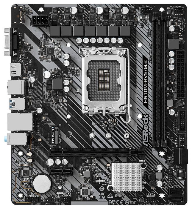 ASRock H610M-HVS/M.2 R2.0 micro ATX DDR4