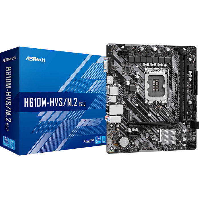 ASRock H610M-HVS/M.2 R2.0 micro ATX DDR4