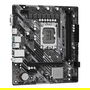 ASRock H610M-HVS/M.2 R2.0 Placa Base Intel H610 LGA 1700 para Core i3/i5/i7, DDR4, Micro ATX, 2 Ranuras DIMM